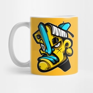 Graffiti Character Mug